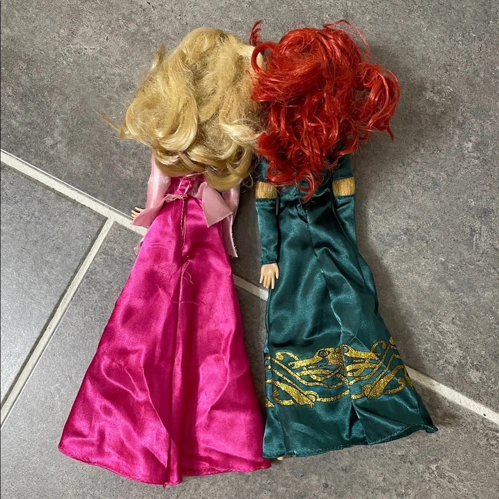 10‎ Piece Bundle Disney Doll Collection